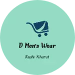 Business logo of D MEN'S WEAR