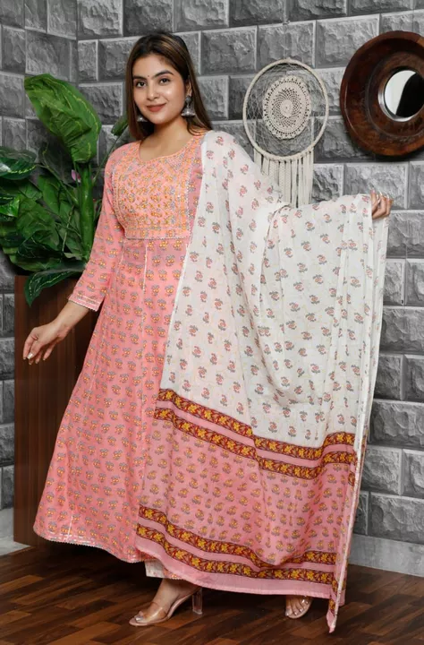Product image of Cotton suit With Dupptta , ID: cotton-suit-with-dupptta-823d0b45