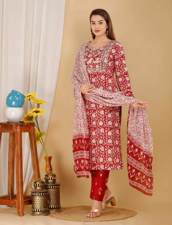 Cotton suit With Dupptta  uploaded by Sifti Creation on 12/10/2022