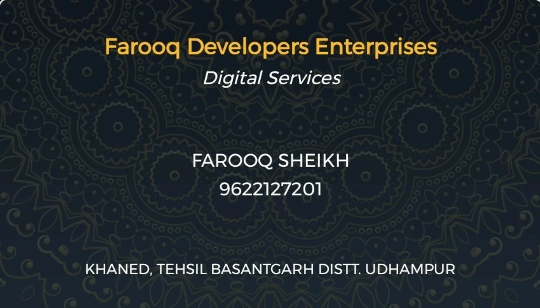 Shop Store Images of Farooq developers