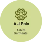 Business logo of A J POLO