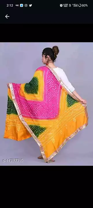 Product image with price: Rs. 150, ID: silk-dupatta-da5d3a47