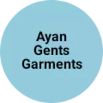 Business logo of Ayan gents garments