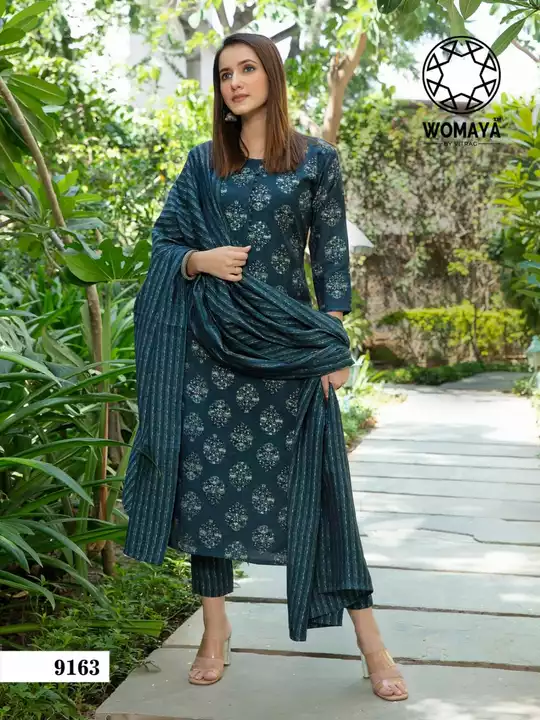 Kurti pant and dupatta  uploaded by Ayushi collection on 12/10/2022