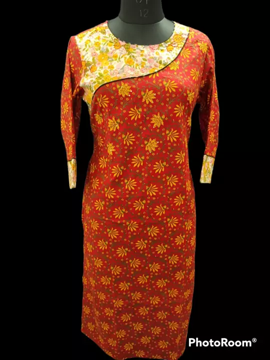 Product image with price: Rs. 500, ID: cotton-straight-kurti-21e26df4