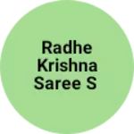 Business logo of Radhe krishna saree s