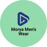 Business logo of Morya men's Wear