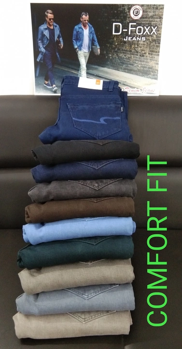 Comfort Fit Mens denim jeans uploaded by Motiram & Sons on 12/10/2022