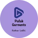 Business logo of Palak garments suthaliya