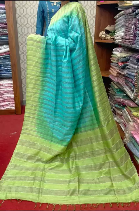 Bhagalpuri silk saree uploaded by business on 12/10/2022