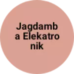 Business logo of Jagdamba elekatronik