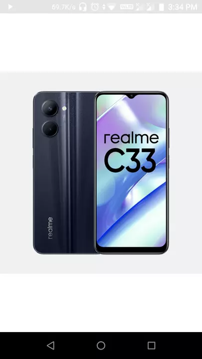 REALME C33 4GB/64GB uploaded by business on 12/10/2022