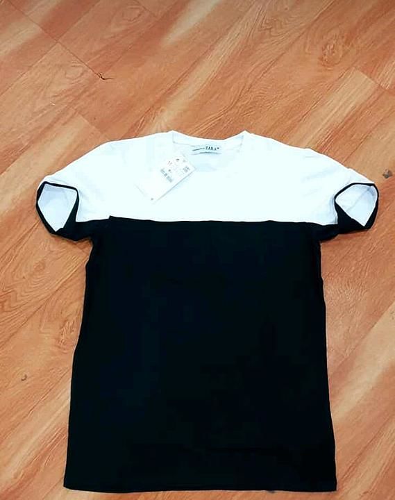 Zara men contrast cotton Lycra T-shirt 4way half sleeves  uploaded by Sumit trends  on 1/31/2021