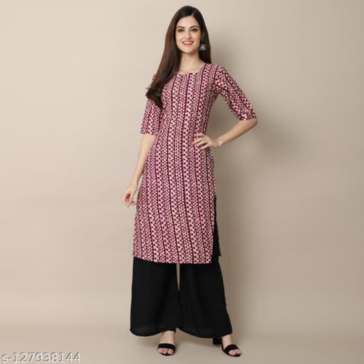 Catalog Name:*Aakarsha Sensational Kurtis*
Fabric: Crepe
Sleeve Length: Three-Quarter Sleeves
Patter uploaded by Home delivery all india on 12/11/2022