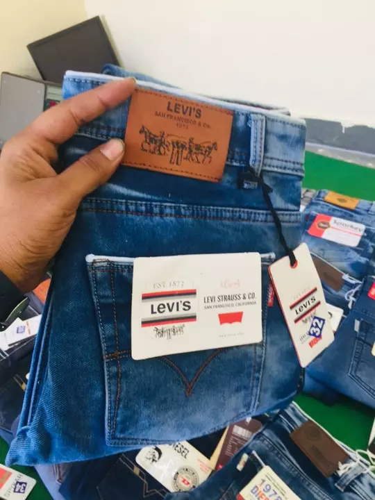 Denim jeans  uploaded by Jaipur wholesale mart 7357666975 on 5/29/2024