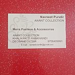 Business logo of Anant collection 