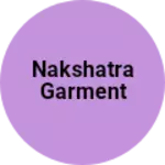 Business logo of Nakshatra Garment
