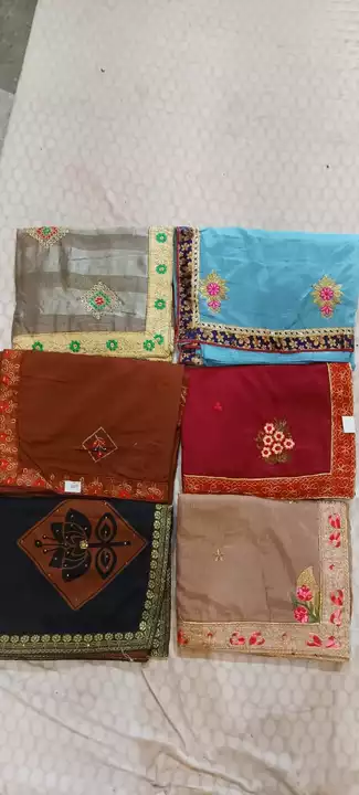 Sarees full work with blouse  uploaded by S. S. Selection on 12/11/2022