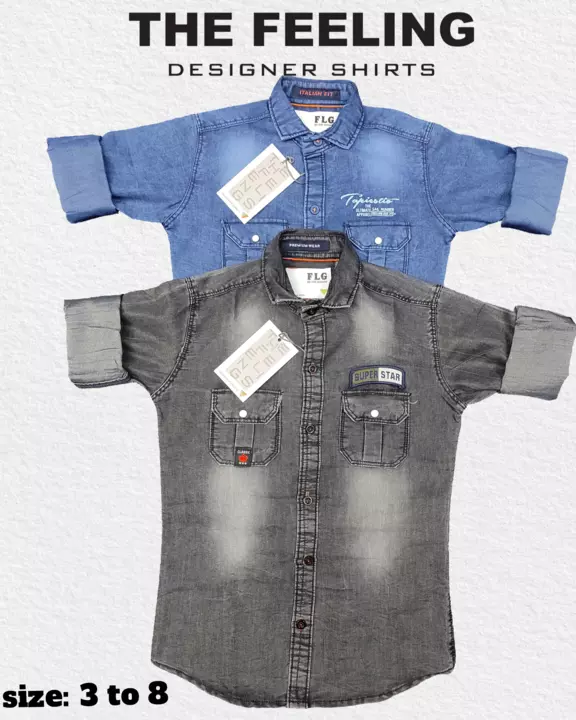 Denim shirts  uploaded by business on 12/11/2022