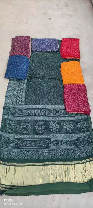 Modal Silk Ajrakh Print Saree,7 colours
More patterns available
Dc- BDxx uploaded by HEERADHYA ENTERPRISE on 12/11/2022