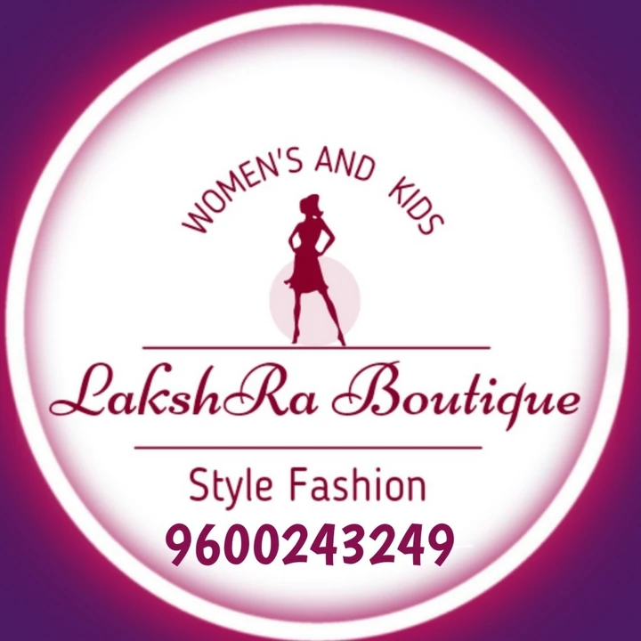 Visiting card store images of LakshRa Boutique