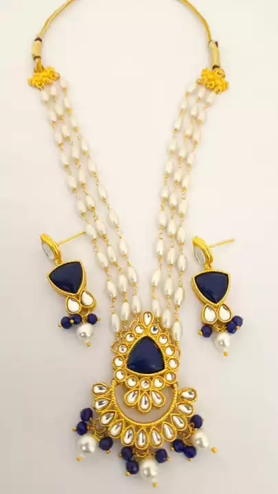 Kundan necklace uploaded by business on 12/11/2022