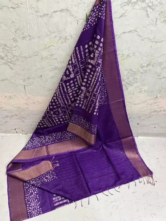 Product image of Latest design batik print saree, price: Rs. 750, ID: latest-design-batik-print-saree-0f41be43