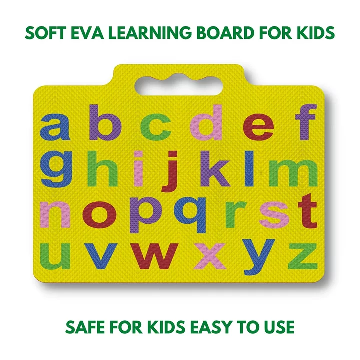 Atharv Eva Foam Small Alphabet Learning Boards, Interlocking Puzzle for Kids (Multicolor)

 uploaded by Shivam Enterprises on 12/11/2022