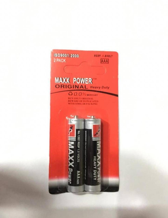 Product image with price: Rs. 7, ID: maxx-power-aaa-batteries-6a555a6c