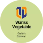 Business logo of Wariss vegetable soup