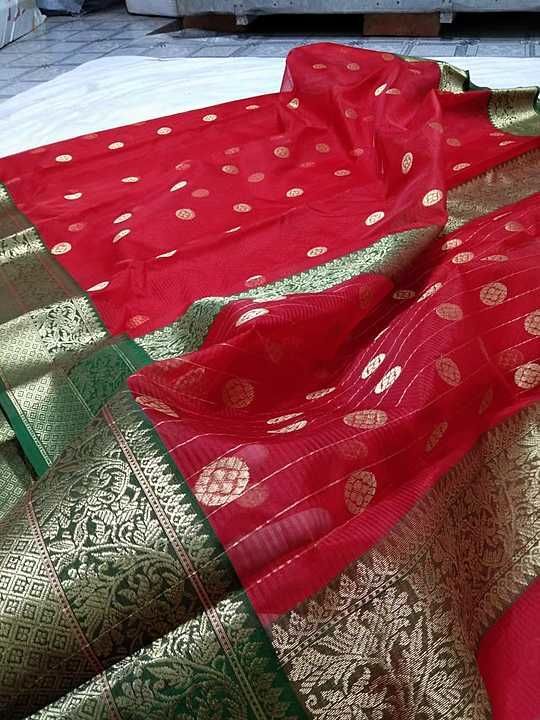 Chanderisaree kataan silk uploaded by Rubi hendloom on 1/31/2021