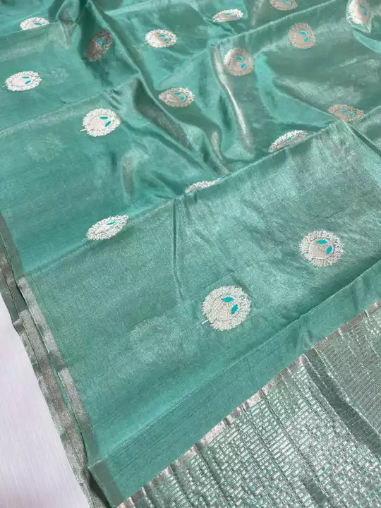 Chanderi saree uploaded by business on 12/11/2022