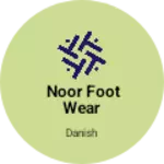 Business logo of Noor foot wear