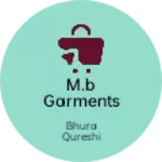 Business logo of M.b garments
