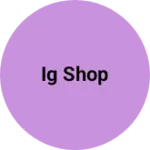 Business logo of IG shop