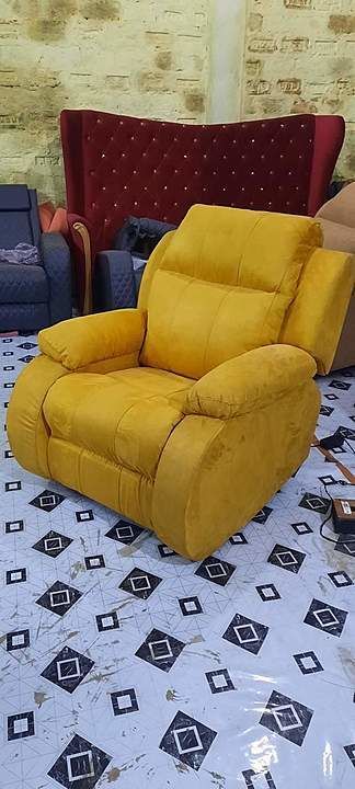 Post image Italian's sofa's at best price direct from factory.. in Kolkata 
Customisation available.
5 years warranty...  size and colors 
everything is customized 
Call or watsapp on 8697751107
for booking ur order call me 8697751107

Check out Parven Furniture 
               
           on Google!

https://g.page/recliner-chair-manufacturing?gm