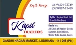 Business logo of KAPIL TRADERS based out of Ludhiana