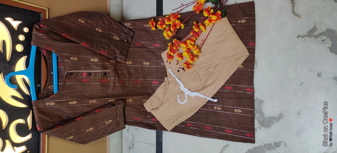 Fashionable kurti &pent uploaded by Humraah collection on 12/12/2022