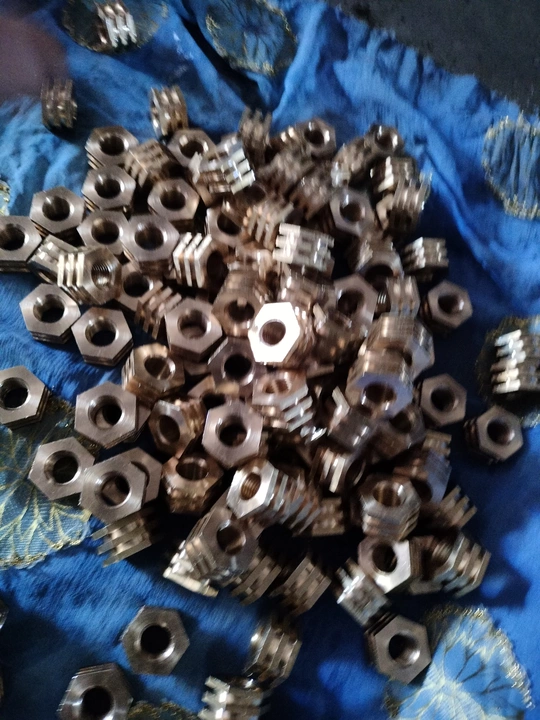 Nut brass uploaded by HAR SHRI NATH ENGINEERS on 12/12/2022