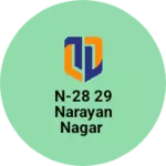Business logo of N-28 29 Narayan Nagar