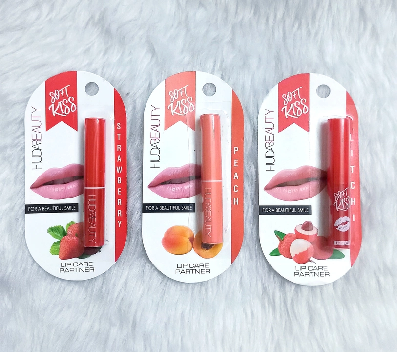 HUDA BEAUTY FRUT FLAVOUR LIP BALM  uploaded by MUKHERJEE AND SONS on 12/12/2022