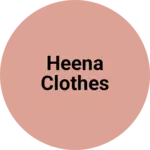 Business logo of Heena clothes