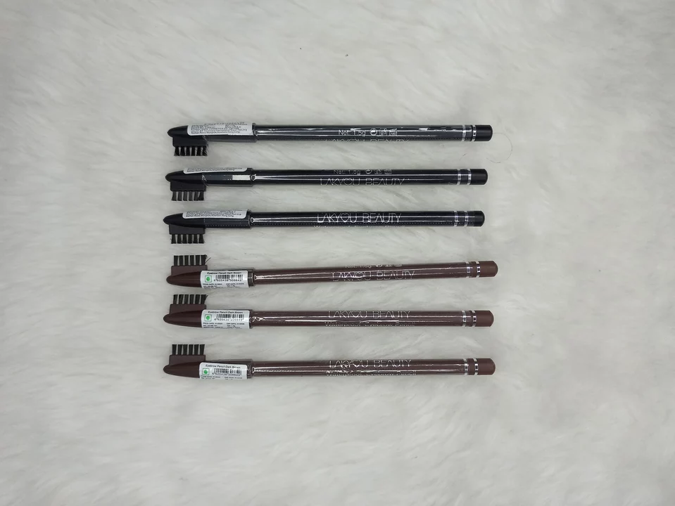 LAKEYOU BEAUTY EYEBROW PENCIL (black/ brown) uploaded by MUKHERJEE AND SONS on 12/12/2022