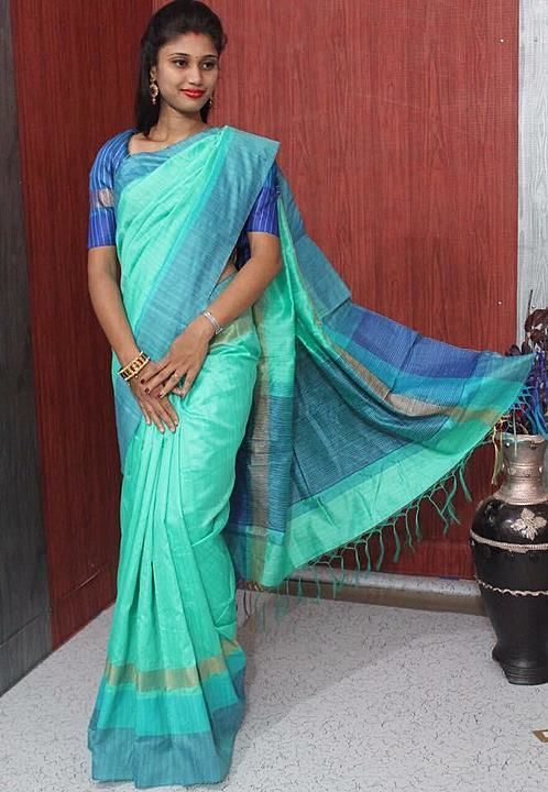 Post image https://chat.whatsapp.com/HMKlbL37nwoEFLfIXSS9VU

*NOW LOADED WITH STOCK ON PUBLIC DEMAND*

Khadi Cotton Silk Saree With Contrast Pallu With Royal Tassels n Contrast Blouse

*Price 680 free shipping-*

*UNIFROM ORDER ACCEPTED* san