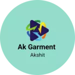 Business logo of Ak garment based out of Mandi