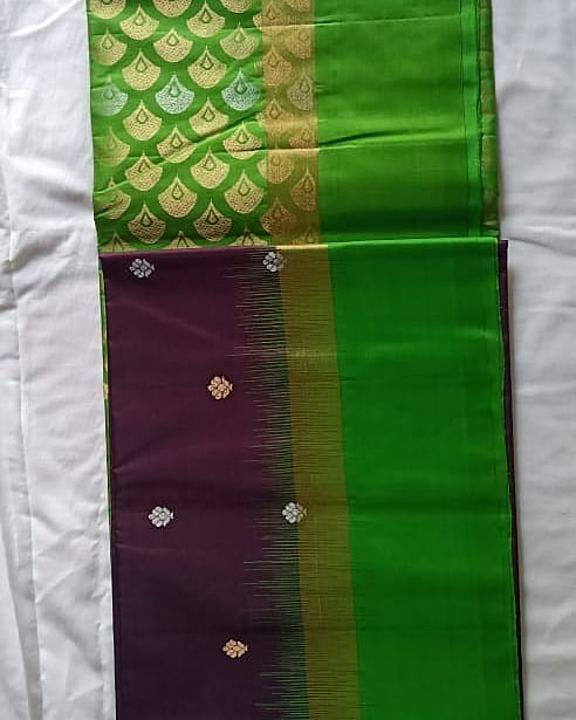 pure soft silk saree uploaded by sree valarmathi silks on 1/31/2021