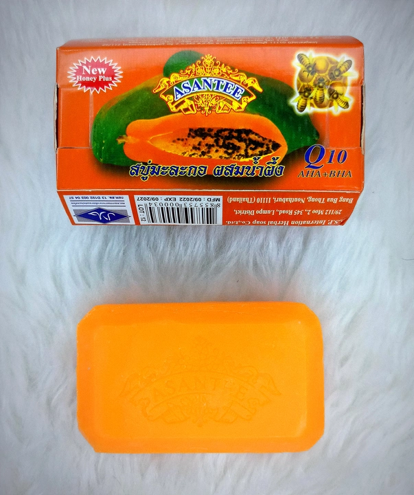 ASANTEE IMPORTED PAPAYA SOAP  uploaded by MUKHERJEE AND SONS on 12/12/2022