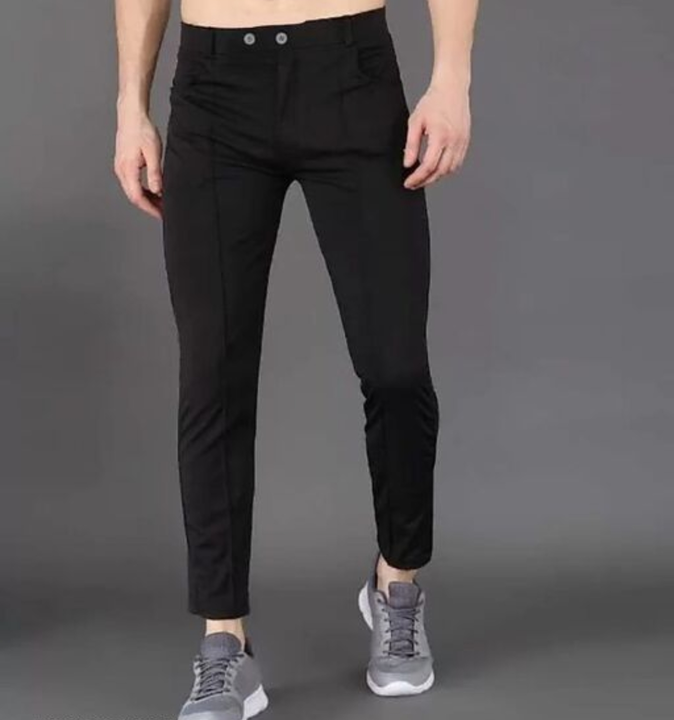 Pant trouser Lin black for men uploaded by AMAN COLLECTION on 12/12/2022