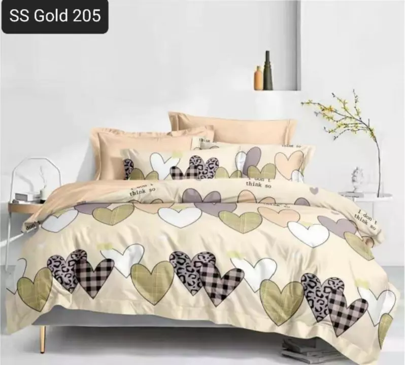 Bed sheets with two pillow cover   uploaded by business on 12/12/2022