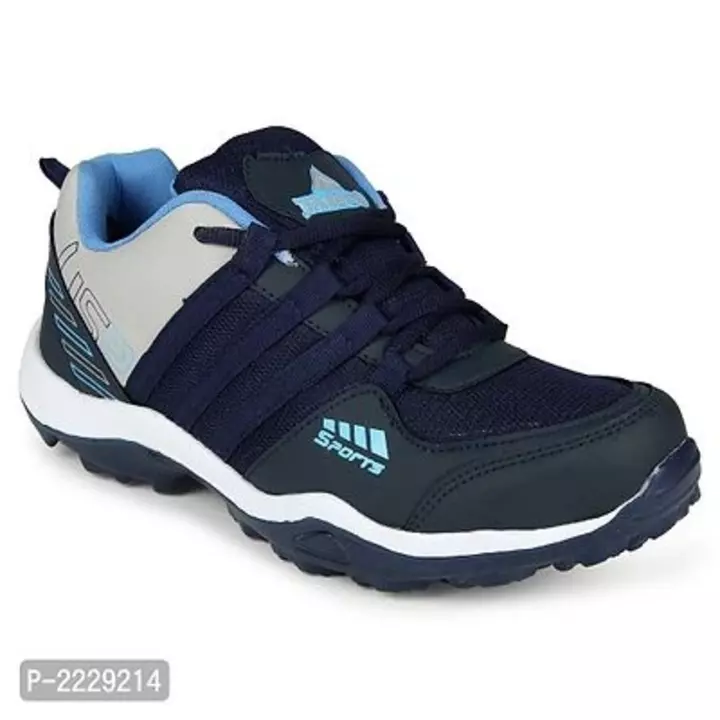 Mens Navy Blue Lace Up Outdoor Sport  Running Shoes uploaded by Sukanya Shopy on 12/12/2022